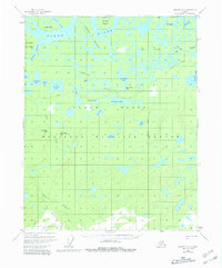Beaver A-2 1956 topographic map thumbnail