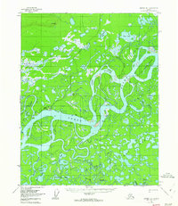 Beaver B-1 1956 topographic map thumbnail