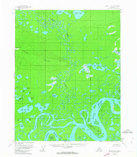 Beaver B-2 1956 topographic map thumbnail