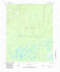 Beaver B-5 1956 topographic map thumbnail