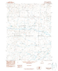 Beaver D-2 1990 topographic map thumbnail