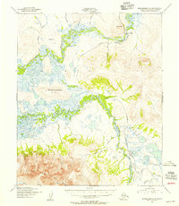 Bendeleben A-6 1950 topographic map thumbnail