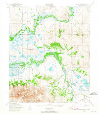Bendeleben A-6 1950 topographic map thumbnail