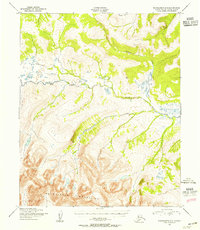 Bendeleben B-2 1950 topographic map thumbnail