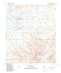 Bendeleben B-4 1950 topographic map thumbnail