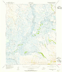 Bendeleben B-5 1950 topographic map thumbnail