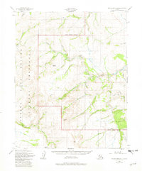 Bendeleben D-3 1950 topographic map thumbnail