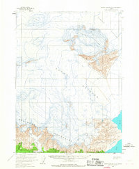 Bering Glacier A-2 1959 topographic map thumbnail