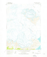 Bering Glacier A-2 1959 topographic map thumbnail