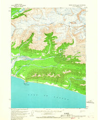 Bering Glacier A-4 1959 topographic map thumbnail