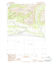 Bering Glacier A-5 1984 topographic map thumbnail
