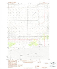 Bering Glacier A-7 1984 topographic map thumbnail