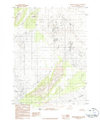 Bering Glacier A-8 1984 topographic map thumbnail