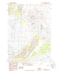 Bering Glacier A-8 1984 topographic map thumbnail