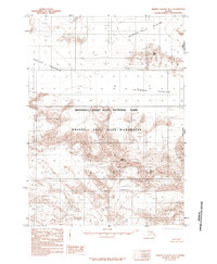 Bering Glacier B-1 topographic map thumbnail