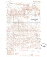 Bering Glacier B-4 1985 topographic map thumbnail