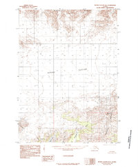Bering Glacier B-6 1985 topographic map thumbnail
