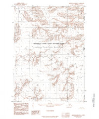 Bering Glacier C-1 1985 topographic map thumbnail