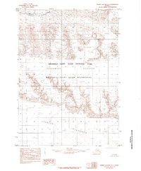 Bering Glacier C-3 1985 topographic map thumbnail