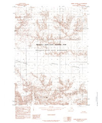 Bering Glacier C-6 1985 topographic map thumbnail