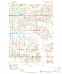 Bering Glacier D-7 topographic map thumbnail