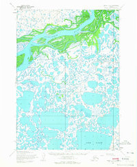Bethel C-8 1954 topographic map thumbnail