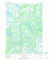 Bethel D-7 1954 topographic map thumbnail