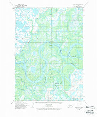 Bethel D-7 1954 topographic map thumbnail