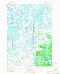 Bethel D-8 1954 topographic map thumbnail