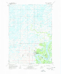 Bethel D-8 1954 topographic map thumbnail
