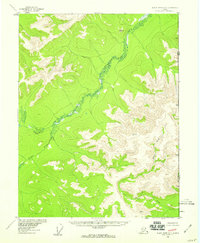 Black River D-1 1956 topographic map thumbnail