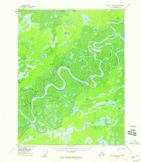 Black River D-6 1956 topographic map thumbnail