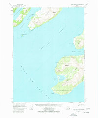 Blying Sound D-3 1953 topographic map thumbnail