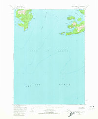 Blying Sound D-4 1950 topographic map thumbnail