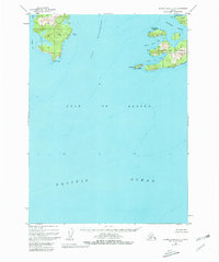 Blying Sound D-4 1950 topographic map thumbnail