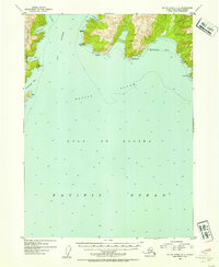 Blying Sound D-6 topographic map thumbnail