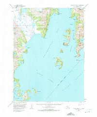 Blying Sound D-7 1951 topographic map thumbnail