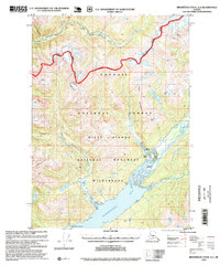 Bradfield Canal A-4 topographic map thumbnail