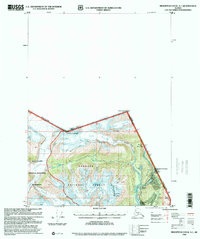 Bradfield Canal A-1 1996 topographic map thumbnail
