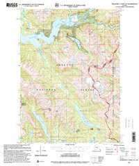 Bradfield Canal A-1 1997 topographic map thumbnail