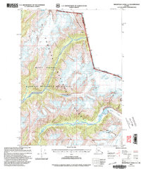Bradfield Canal A-2 topographic map thumbnail