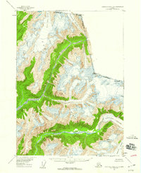 Bradfield canal A-2 1955 topographic map thumbnail