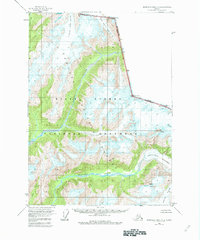 Bradfield canal A-2 1955 topographic map thumbnail