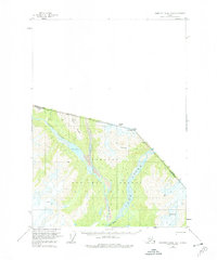 Bradfield canal B-3 1955 topographic map thumbnail