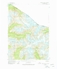 Bradfield canal B-4 1955 topographic map thumbnail