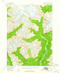Bradfield canal B-5 topographic map thumbnail