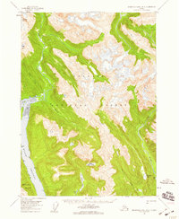 Bradfield canal B-6 1955 topographic map thumbnail