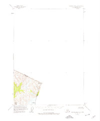 Bradfield canal D-6 1955 topographic map thumbnail