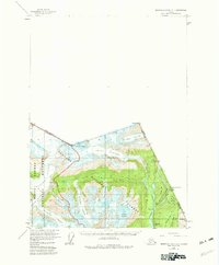 Bradfield Canal A-1 1955 topographic map thumbnail