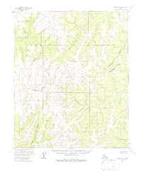 Candle B-1 1954 topographic map thumbnail
